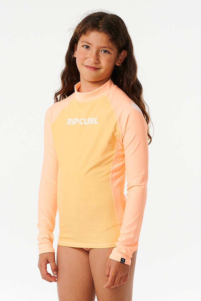 Tee-shirt de bain Anti UV manche long Fille - CLASSIC SURF LS RASH VESTGIRL - Rip Curl