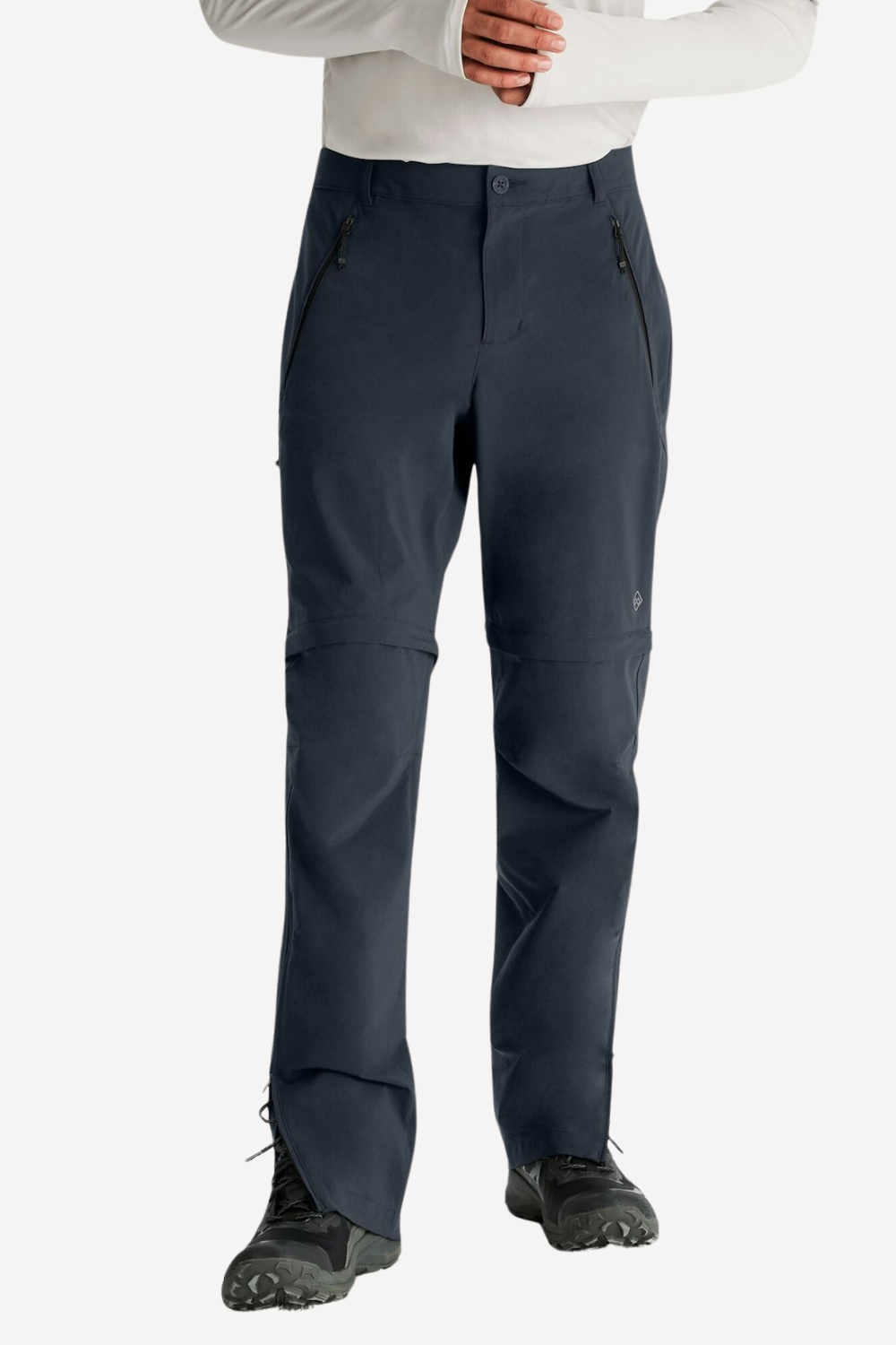 Pantalon anti-UV Nuvées, convertible pour homme, léger et extensible, protection UPF 50+ idéal pour les activités en extérieur.